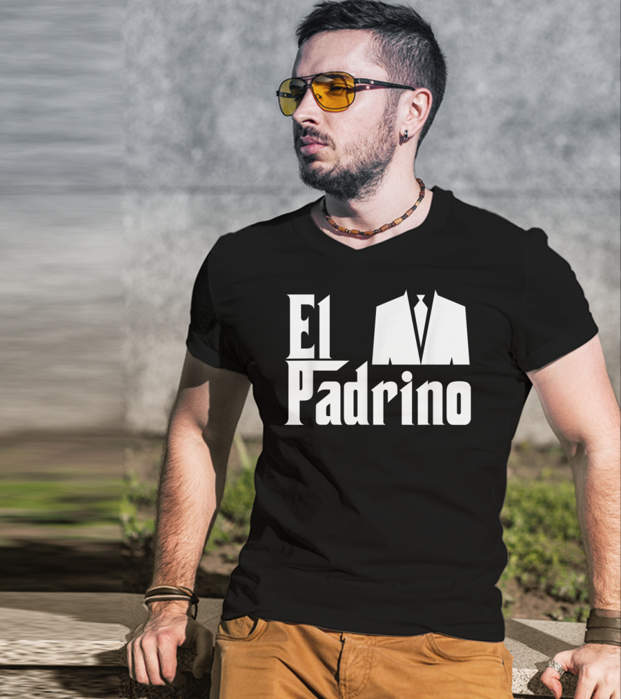 El Padrino Godfather Compadre Godparent Suit T-Shirt