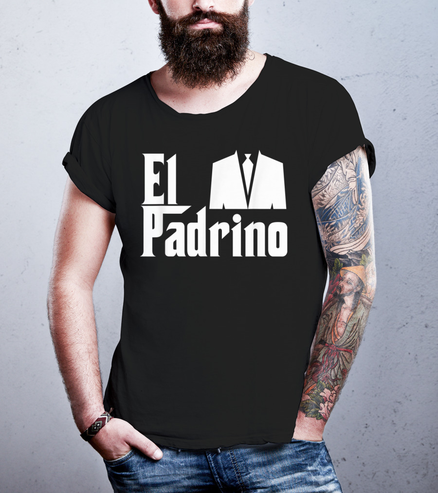 El Padrino Godfather Compadre Godparent Suit T-Shirt