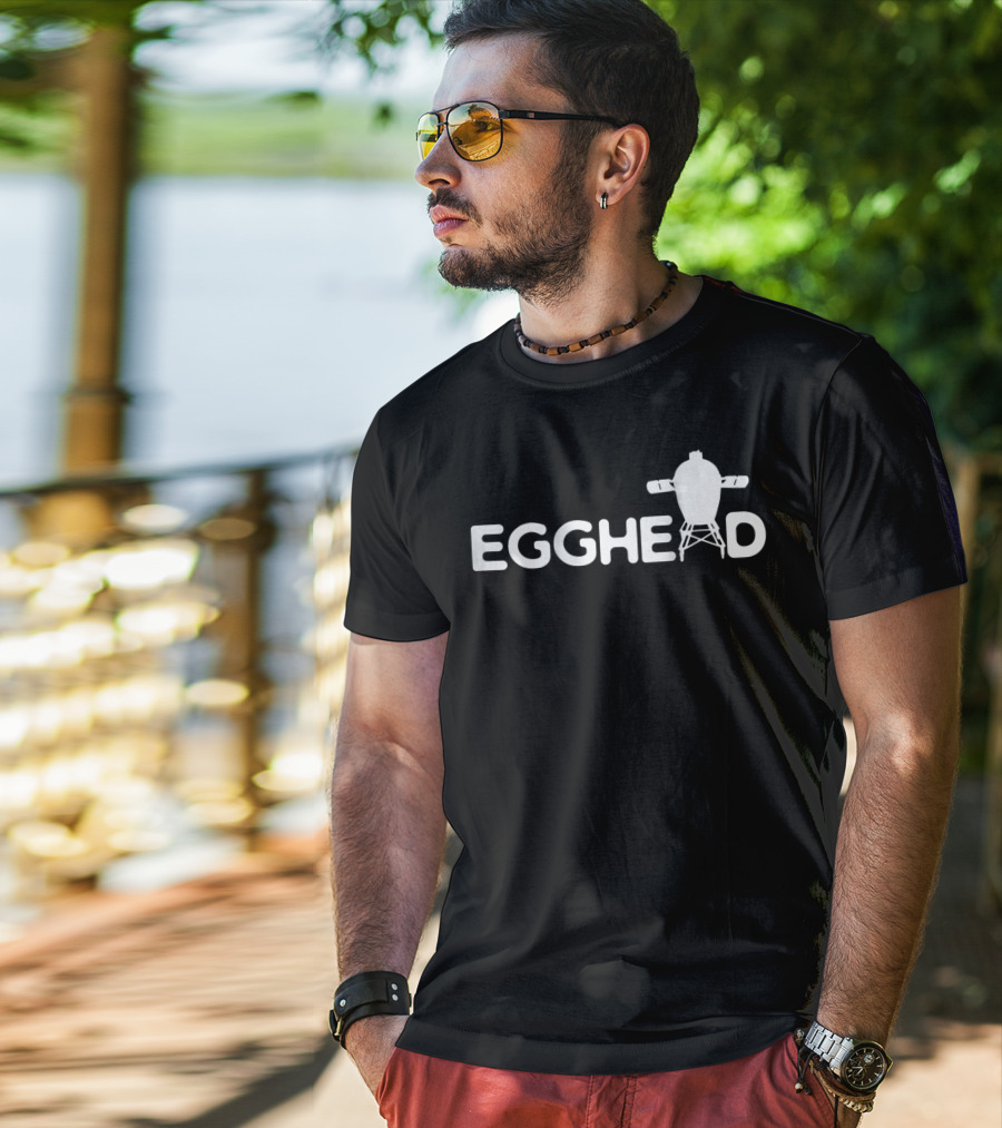 Egghead Funny BBQ Big Egg Smoker Accessories T-Shirt
