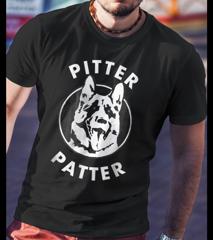 Pitter Patter Funny Dog Arch T-Shirt