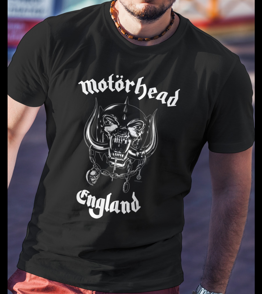 Motörhead England Snaggletooth Iconic T-Shirt