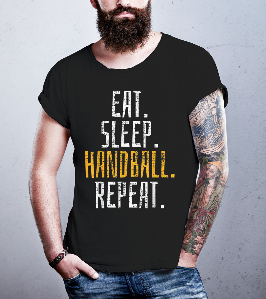 Eat Sleep Handball Repeat T-Shirt