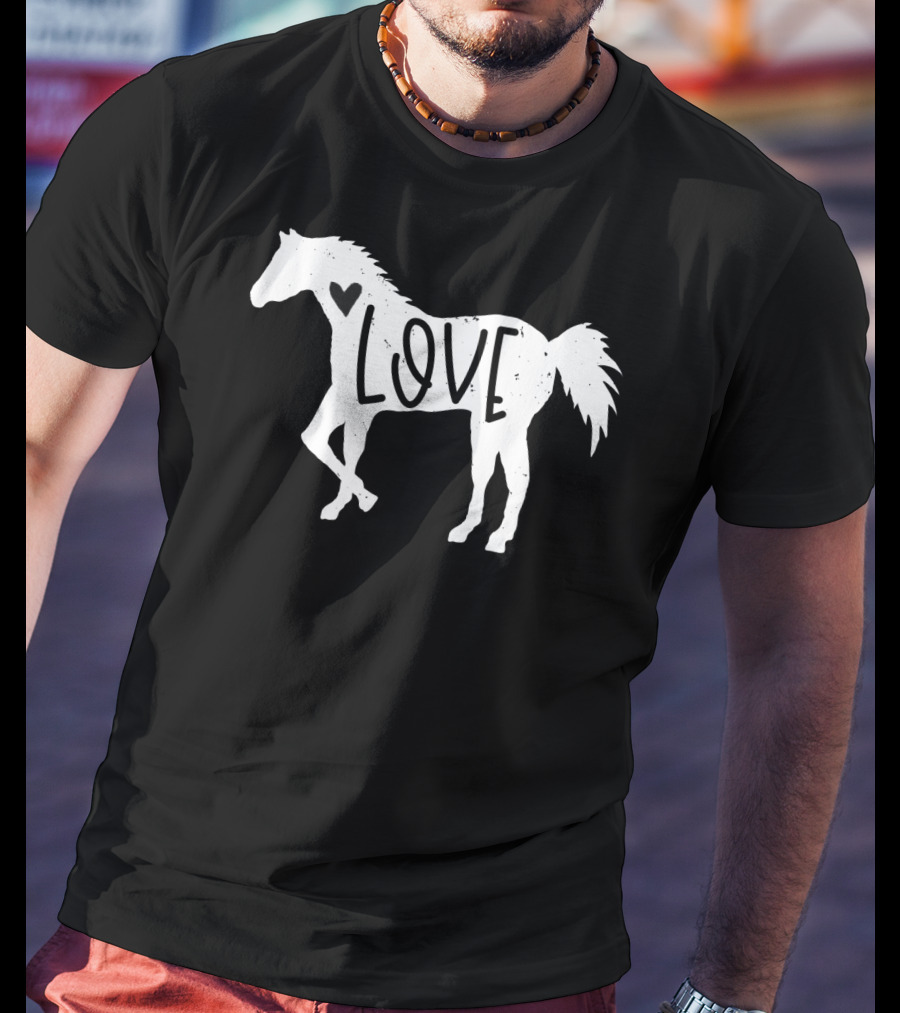 Cute Horse Love Rider Horse Love Rider T-Shirt