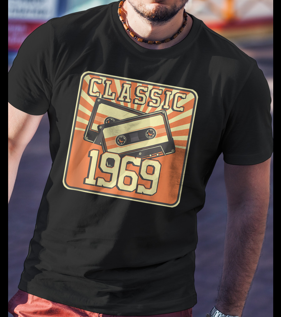 Classic 1969 Cassette 51st Birthday T-Shirt