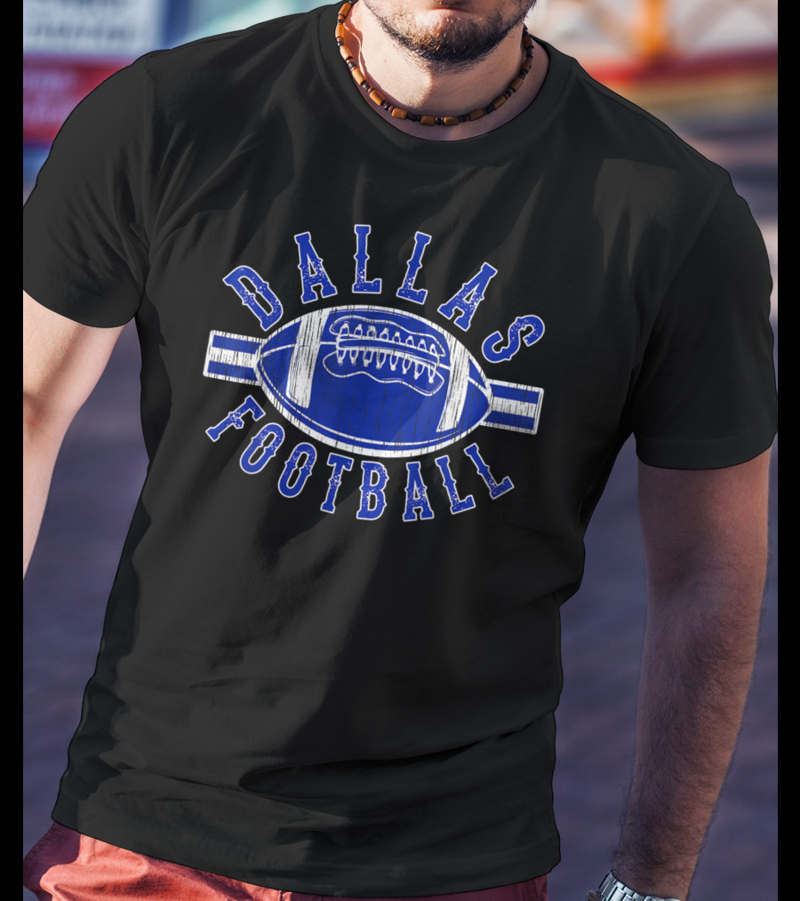 Dallas Football City Classic American Football T-Shirt