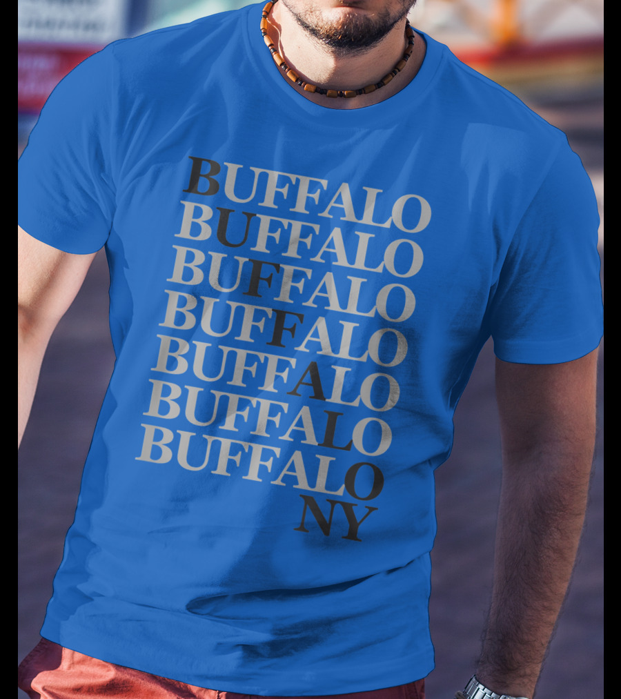 Buffalo Buffalo Buffalo Buffalo Buffalo Buffalo Buffalo NY T-Shirt