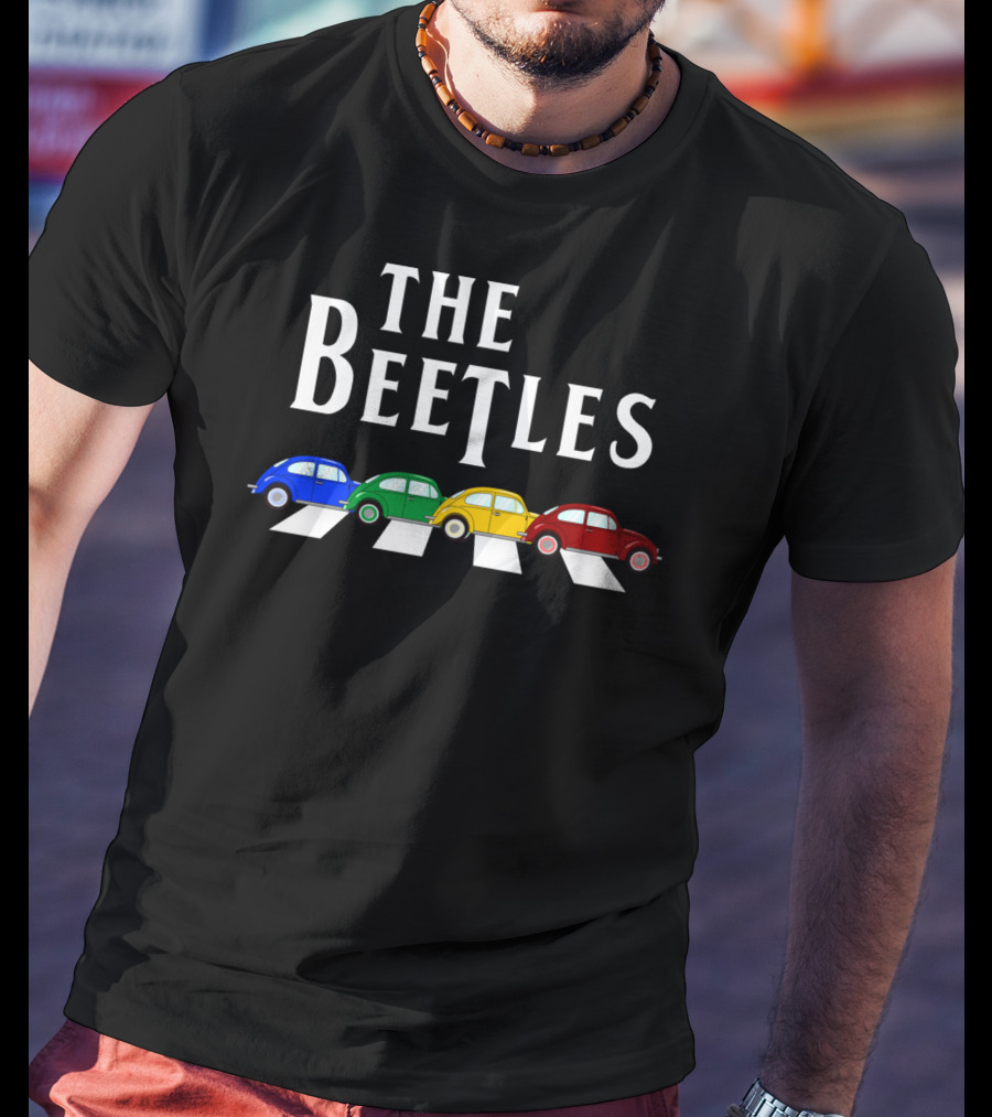Classic Car Lover Beetle Vintage Car Beetle Abbey Road T-Shirt