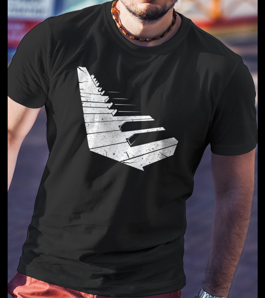 Keyboard Piano Keys Funny Musician Shirt For Pianists T-Shirt