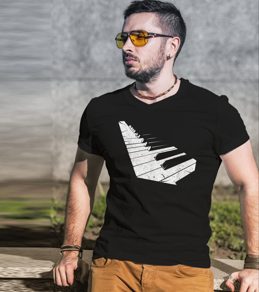 Keyboard Piano Keys Funny Musician Shirt For Pianists T-Shirt