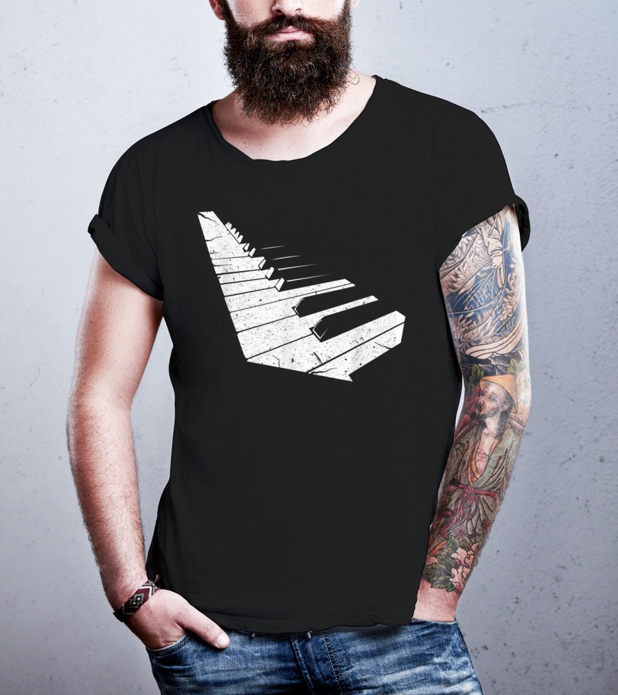 Keyboard Piano Keys Funny Musician Shirt For Pianists T-Shirt