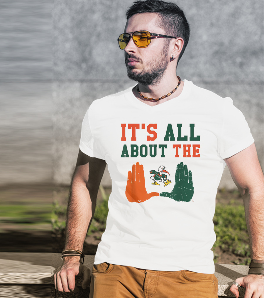 Miami Hurricanes It's All About The U Sebastian Hands T-Shirt