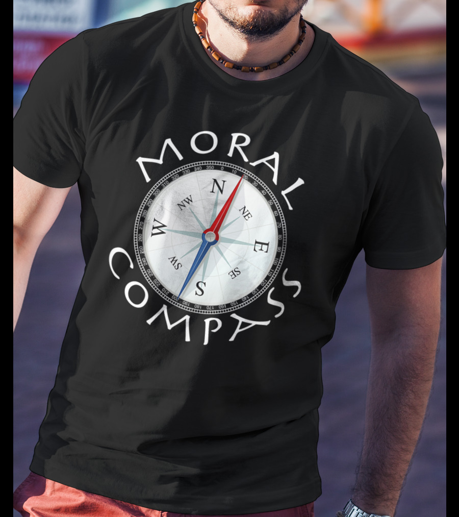 Moral Compass Directional Compass Core Principles Standards T-Shirt