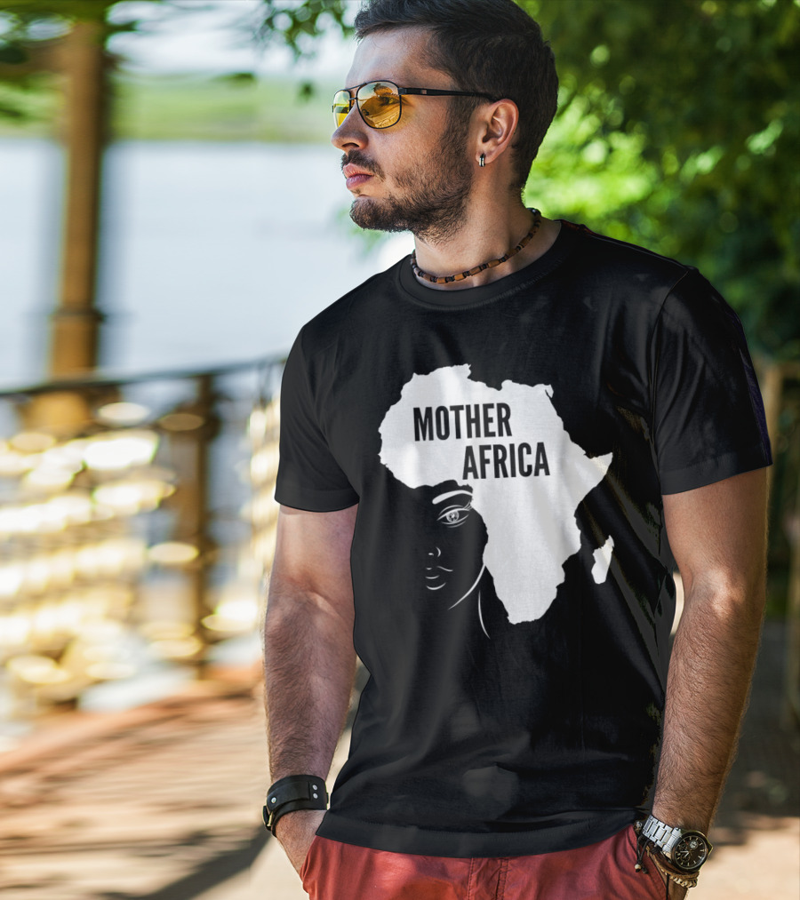 Mother Africa Black Queen Afrocentric Pride T-Shirt