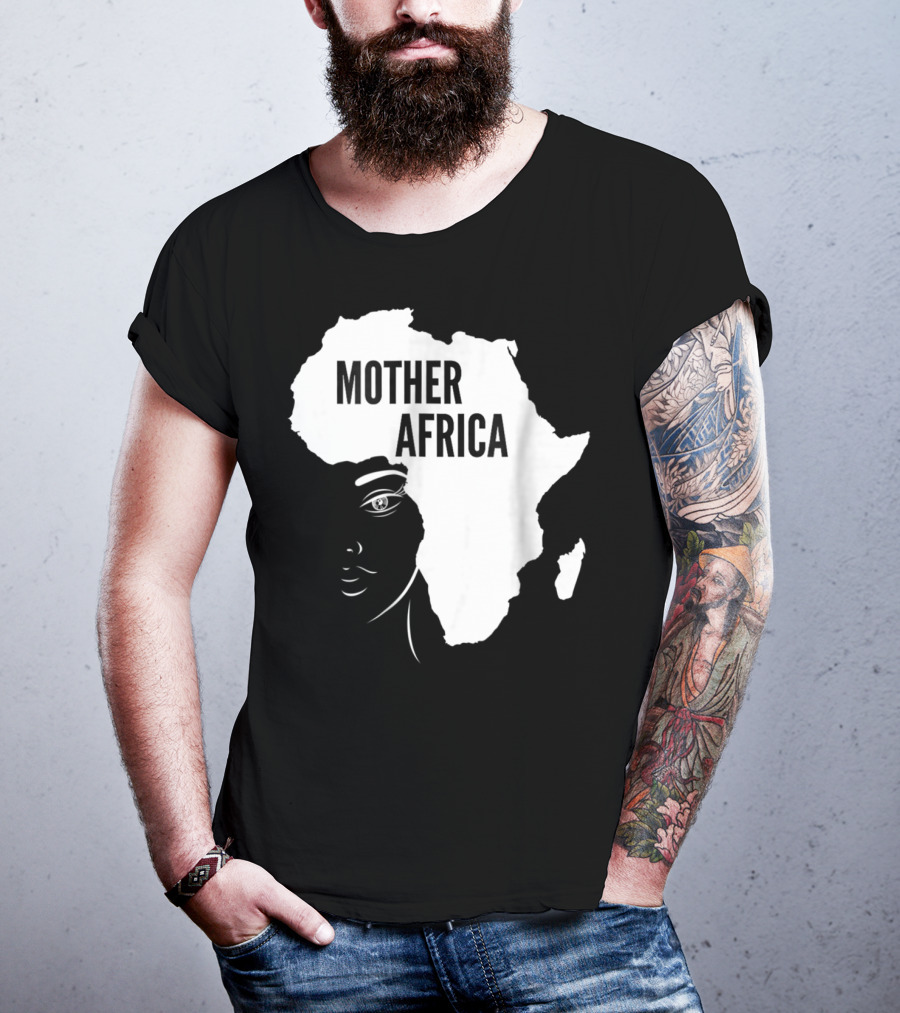 Mother Africa Black Queen Afrocentric Pride T-Shirt