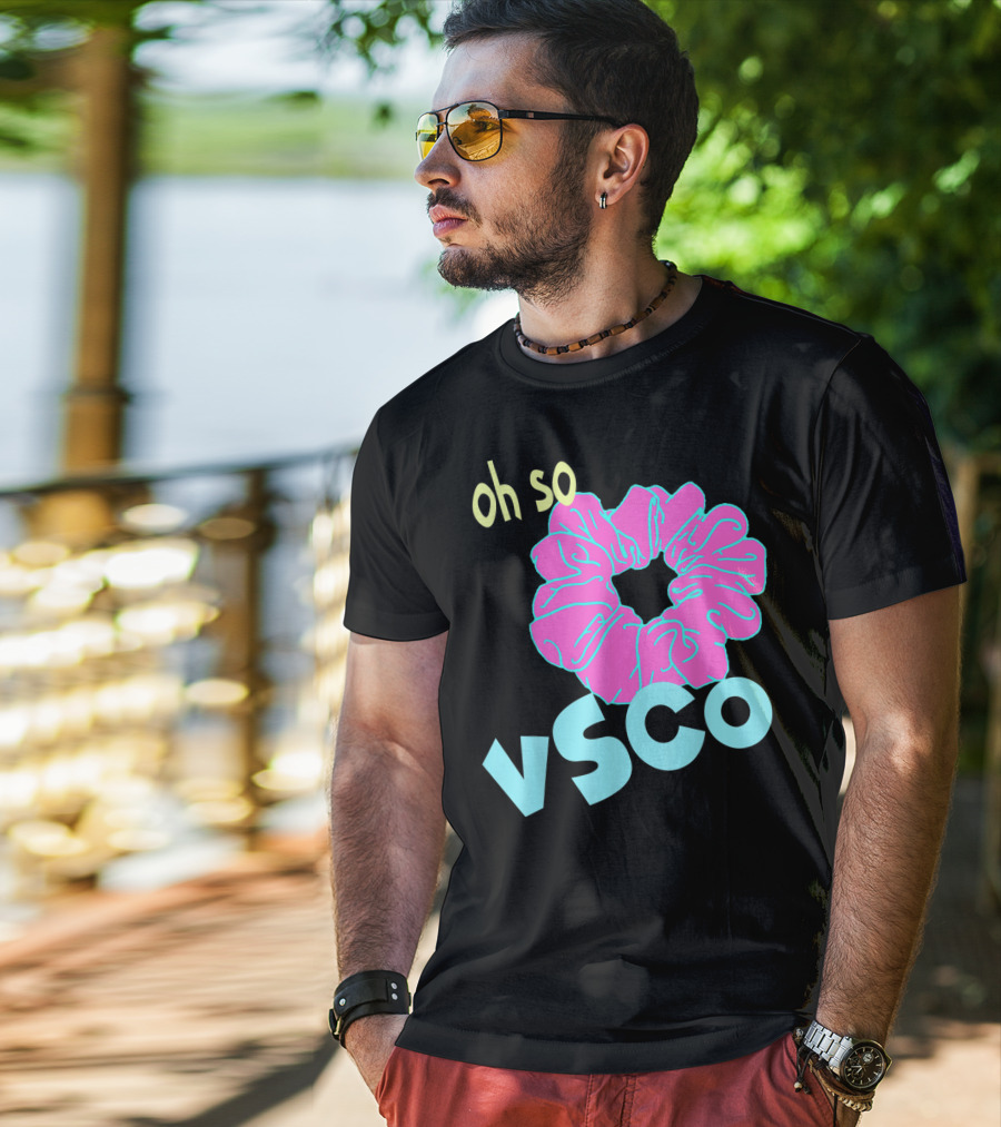 Oh So VSCO Pop Art Scrunchie T-Shirt