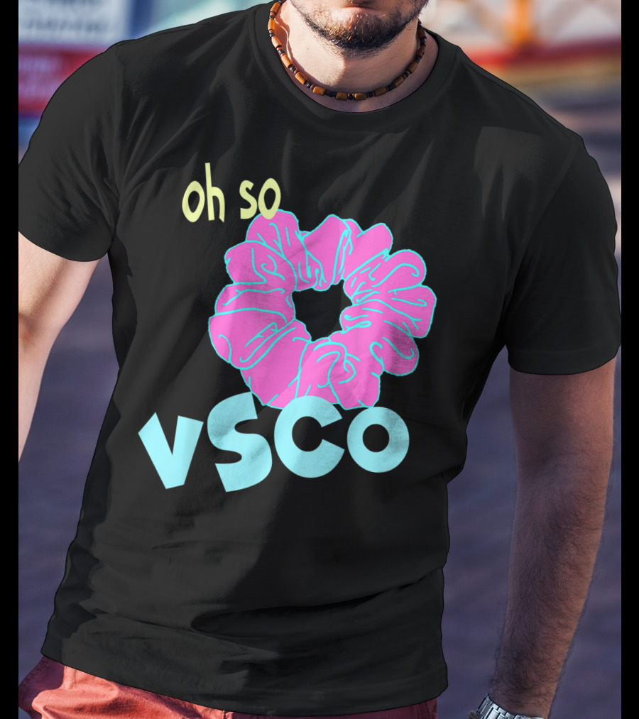 Oh So VSCO Pop Art Scrunchie T-Shirt