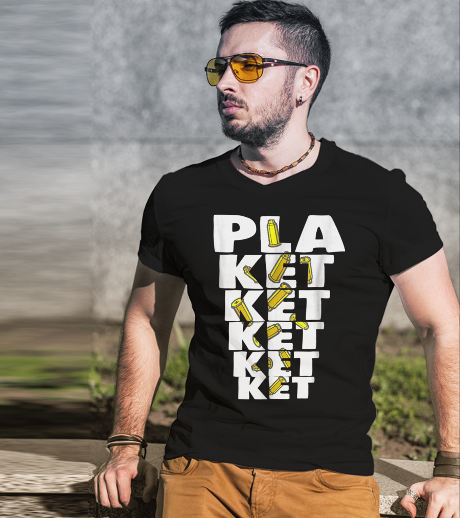 PLAKETKETKETKET Bullet Cartridge Accent Success T-Shirt