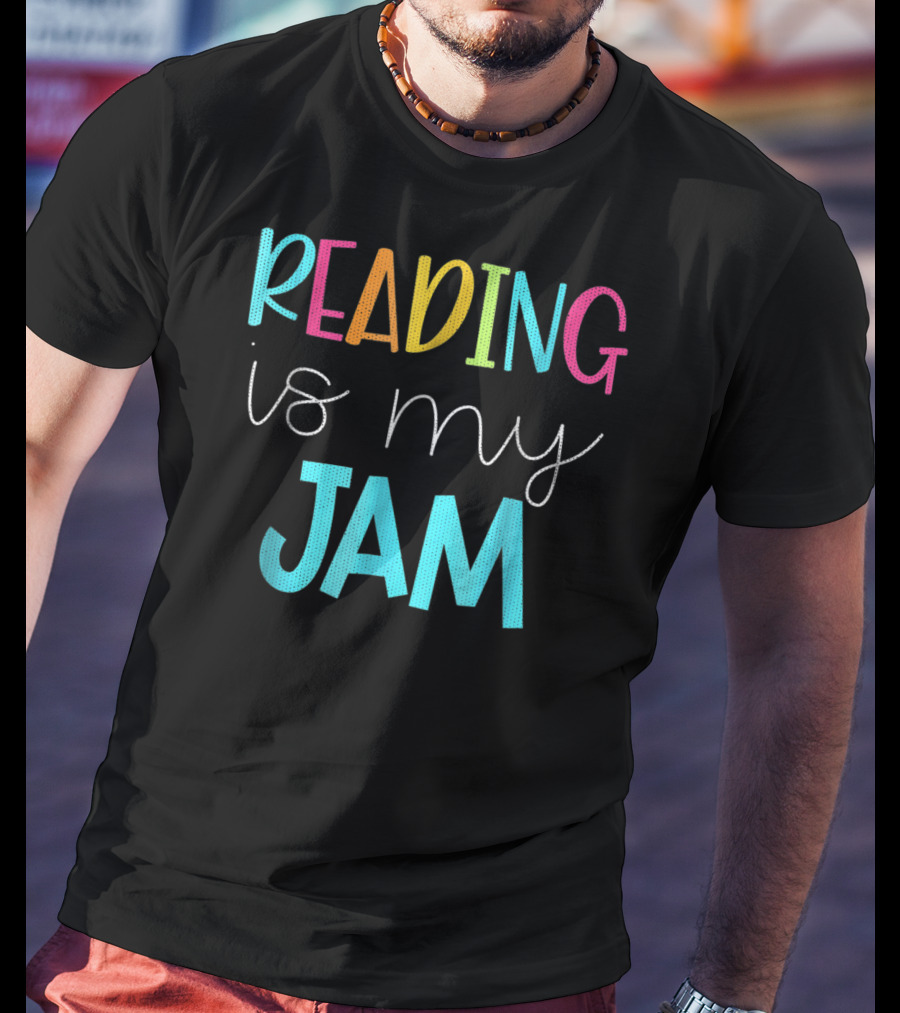 Reading Is My Jamteacher Teamread TeacherELA T-Shirt