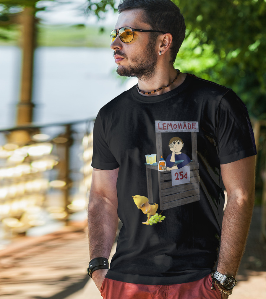 Lemonade Stand 25¢ The Duck Song Got Any Grapes T-Shirt