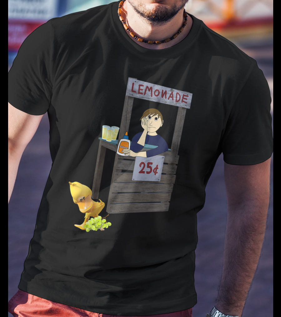 Lemonade Stand 25¢ The Duck Song Got Any Grapes T-Shirt