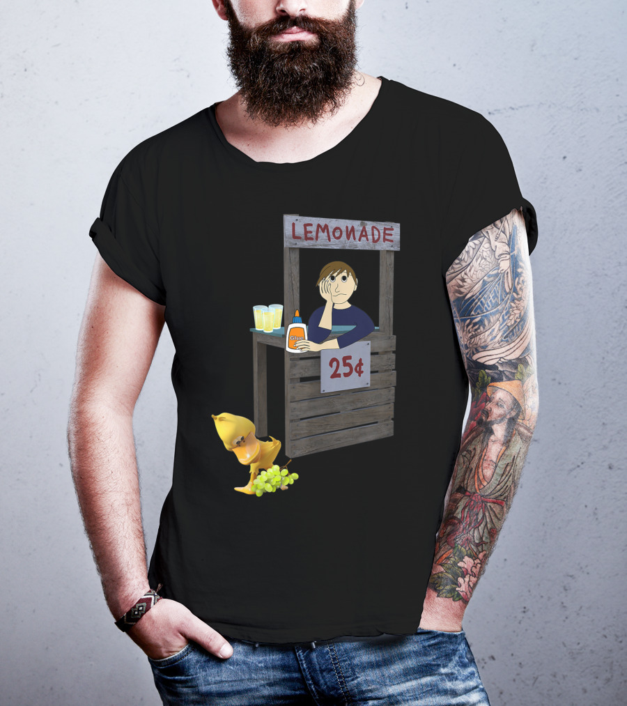Lemonade Stand 25¢ The Duck Song Got Any Grapes T-Shirt