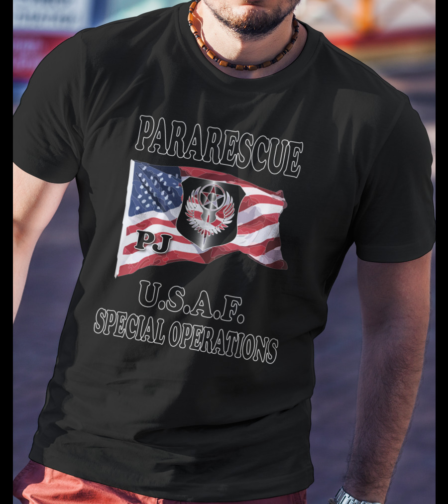 Pararescue Pj Usaf Special Operations T-Shirt