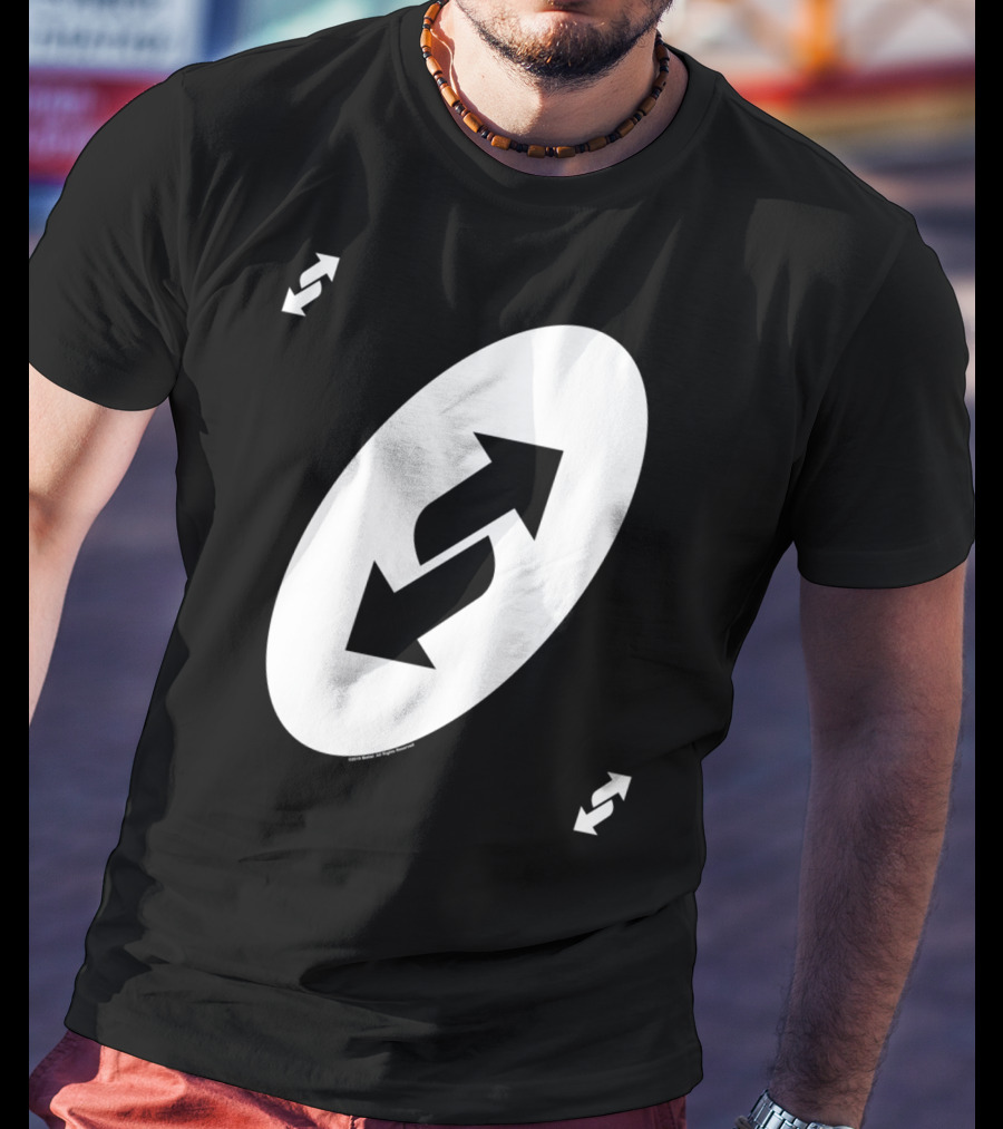 Uno Reverse Card Symbol T-Shirt