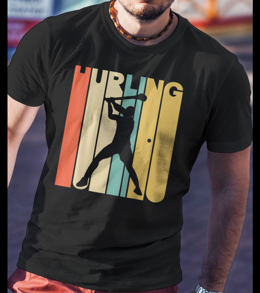 Hurling Vintage Style Retro T-Shirt