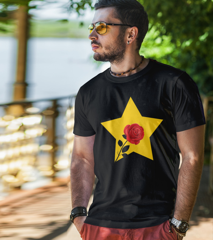 Why Merchandise We Don't Star And Red Rose Fans T-Shirt