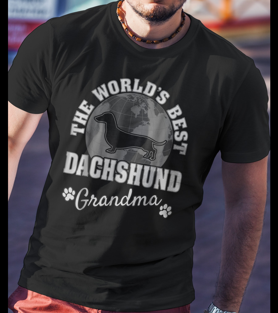 The World's Best Dachshund Grandma T-Shirt