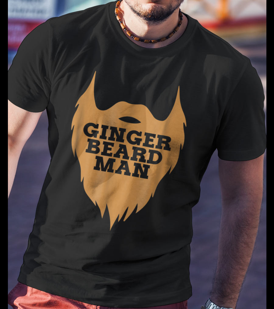 Ginger Beard Man Beard Men T-Shirt