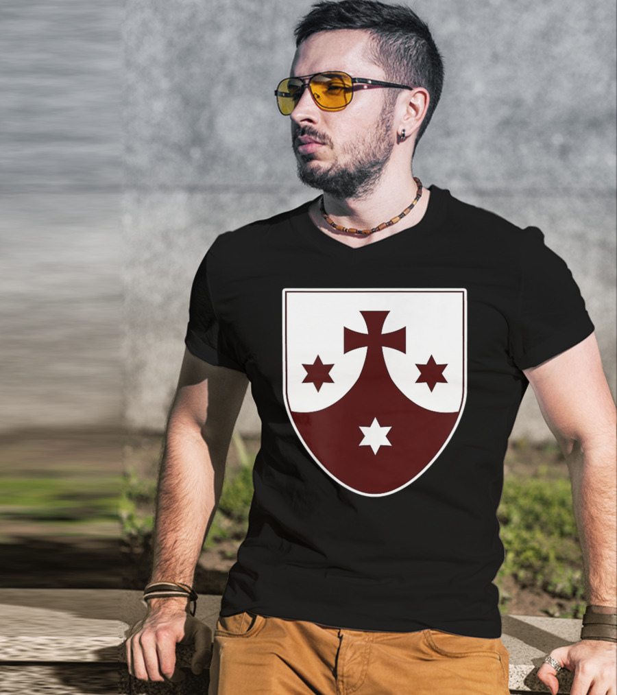 Carmelite Order Emblem Shield T-Shirt