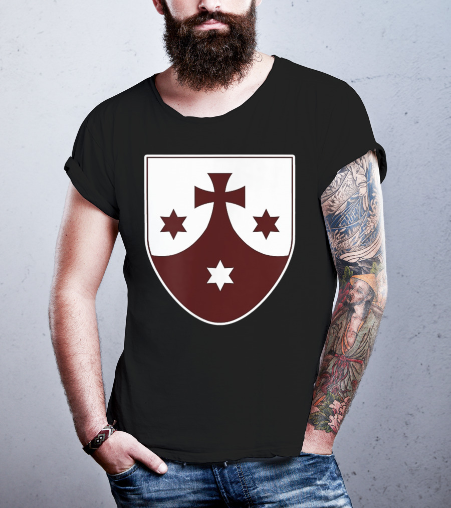 Carmelite Order Emblem Shield T-Shirt
