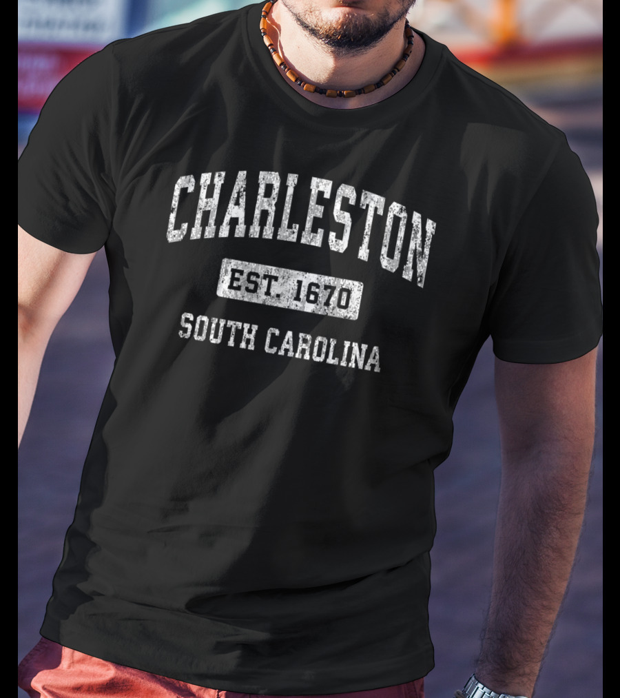 Charleston South Carolina Est 1670 T-Shirt