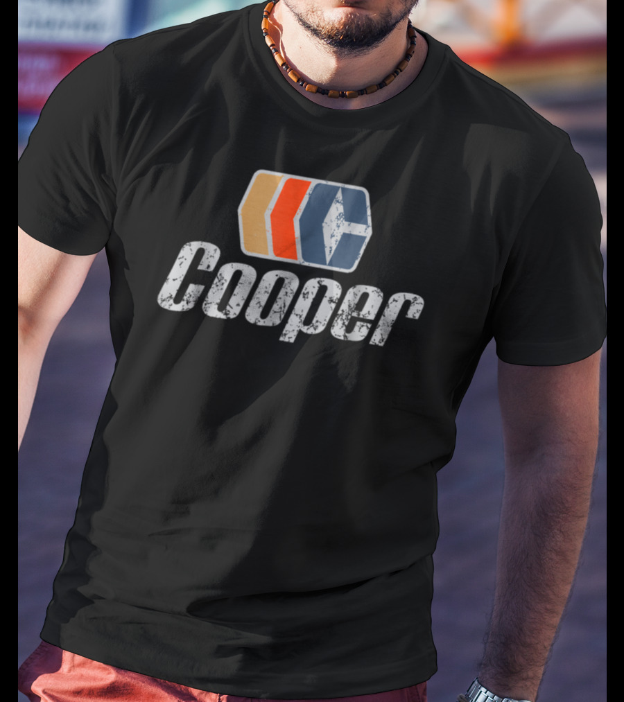 Cooper Vintage Hockey Retro T-Shirt