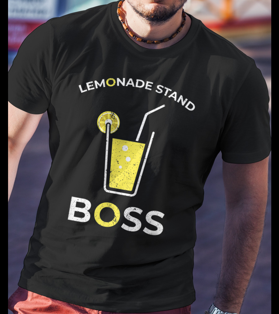 Lemonade Stand Boss Business Entrepreneur T-Shirt