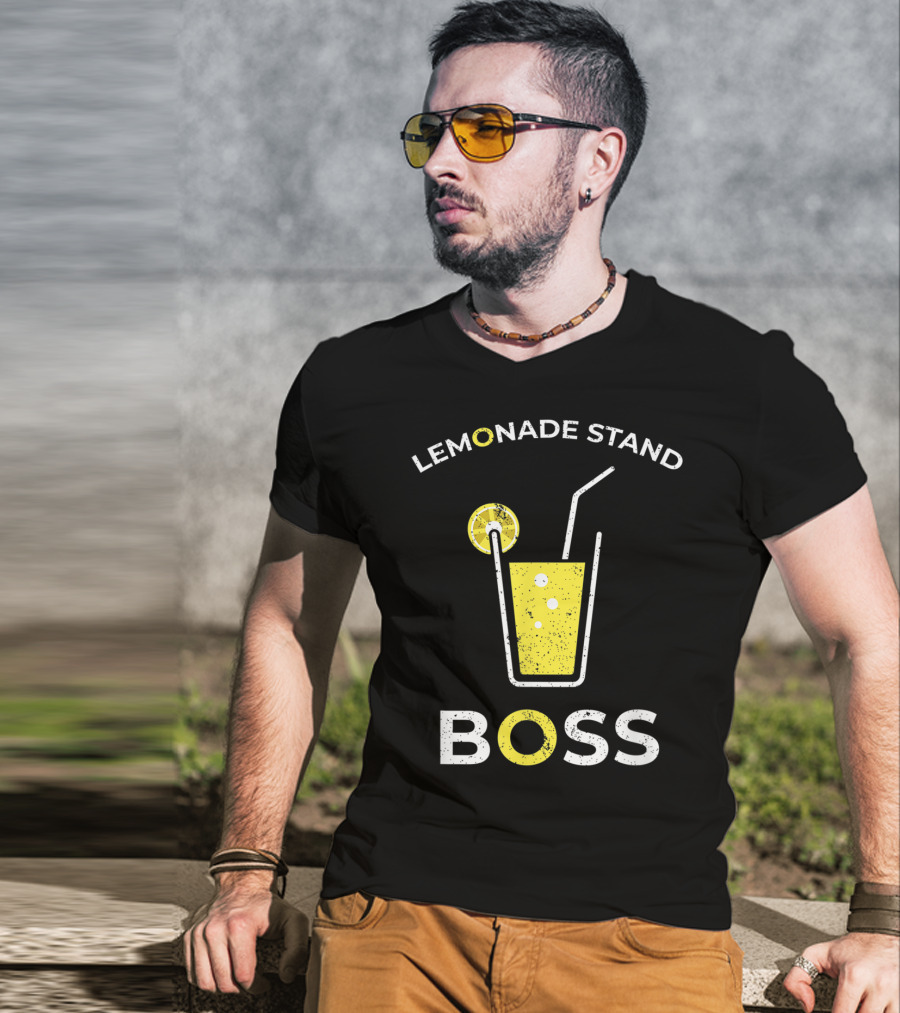 Lemonade Stand Boss Business Entrepreneur T-Shirt