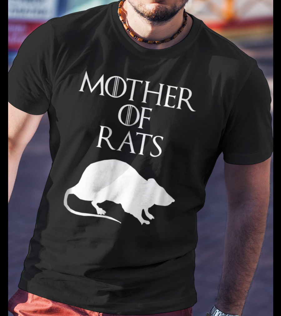 Mother Of Rats Cute Unique White E010500 T-Shirt