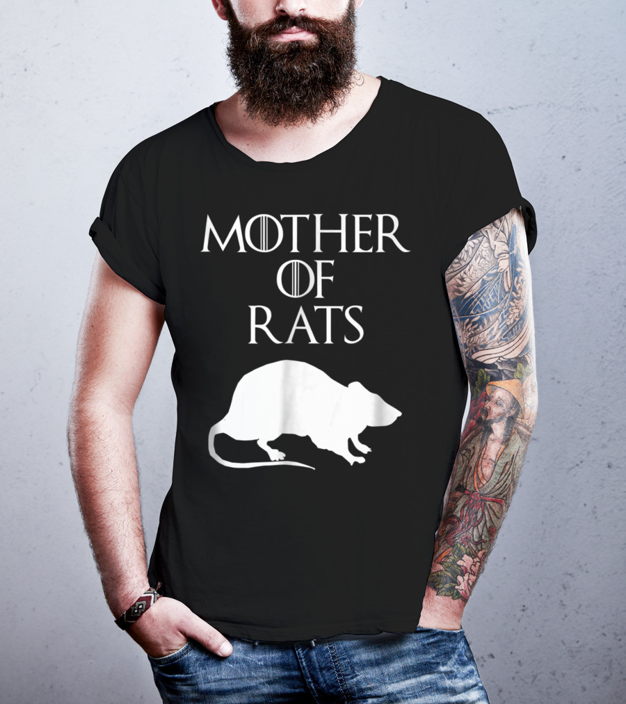 Mother Of Rats Cute Unique White E010500 T-Shirt