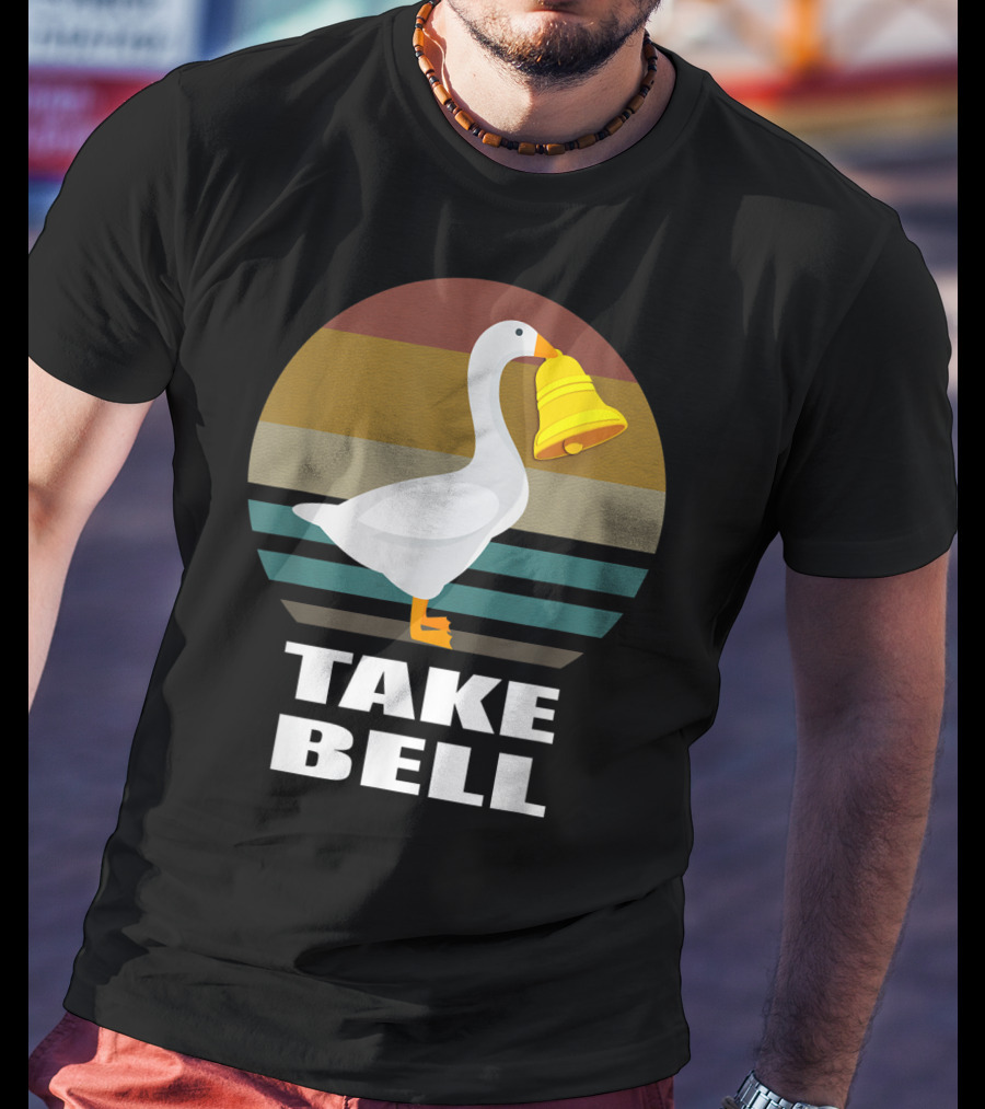 Funny Goose Take Bell Game T-Shirt