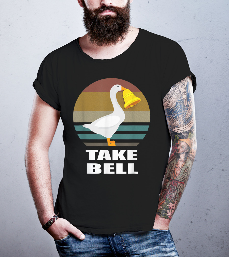 Funny Goose Take Bell Game T-Shirt