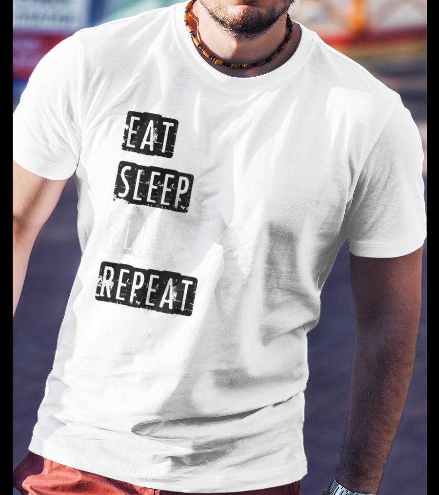 Gymnastics Eat Sleep Flip Repeat Gymnast T-Shirt