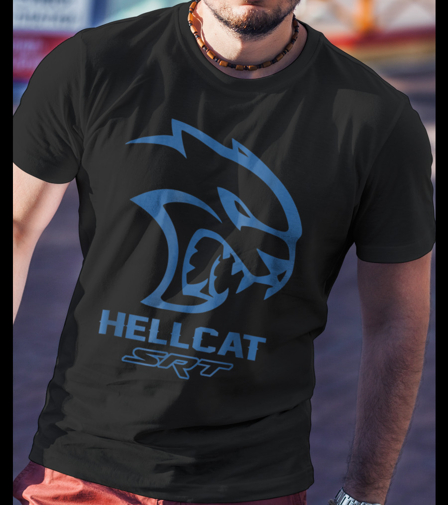 Hellcat SRT Dodge Blue T-Shirt