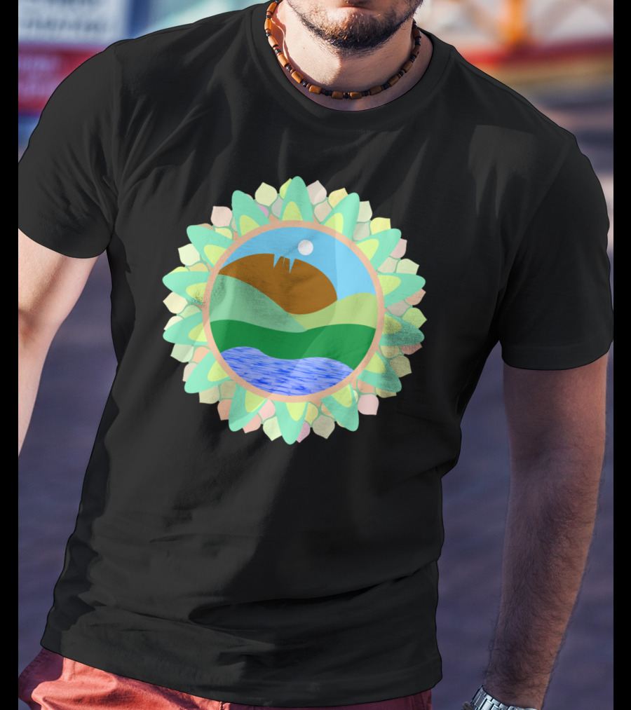Horsetooth Rock Fort Collins Colorado Co Scenic Mountain Lake Sunburst T-Shirt