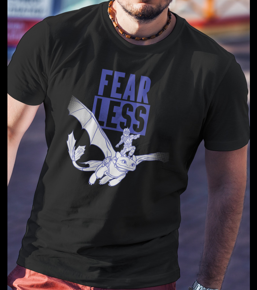 Fearless How To Train Your Dragon 3 Hidden World T-Shirt