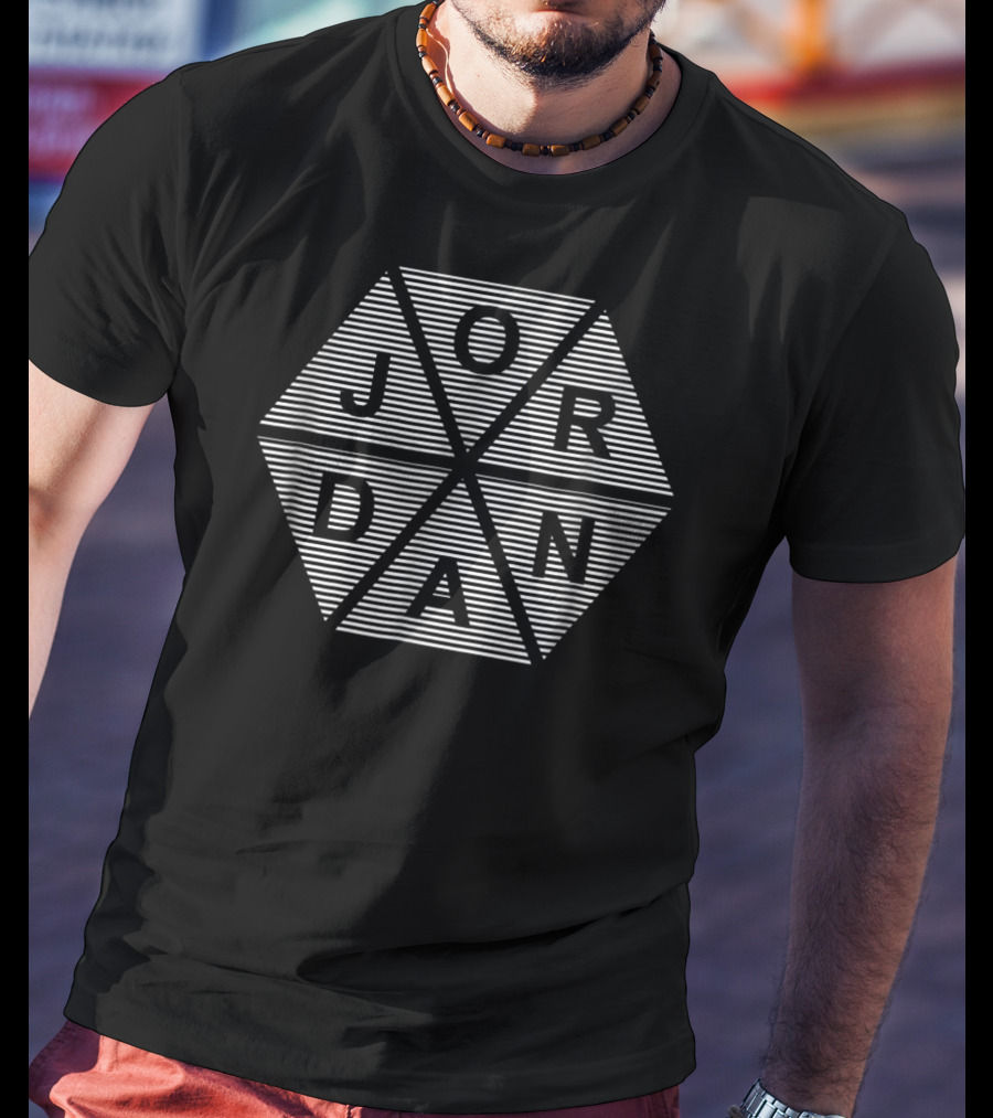 Jordan Hexagon Striped T-Shirt