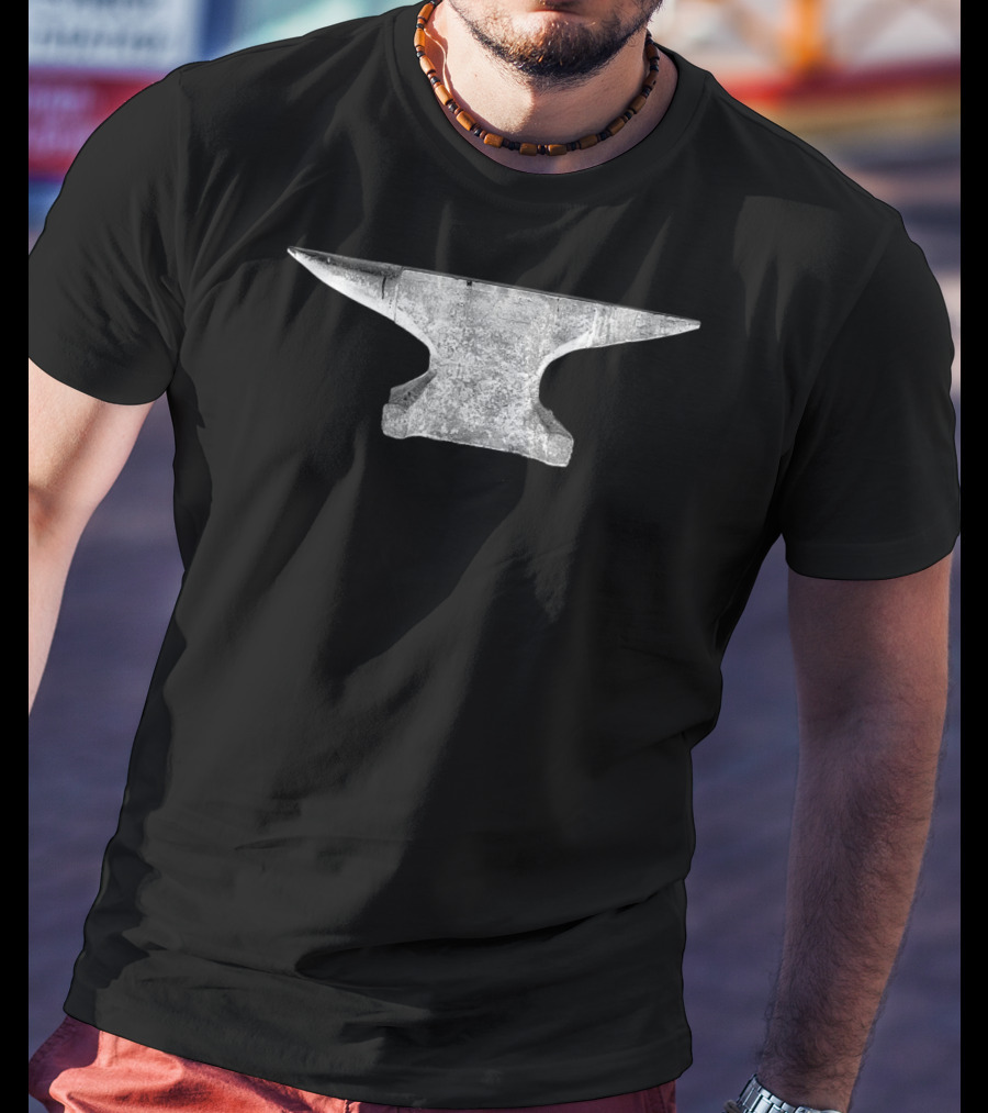 Blacksmith Anvil Bladesmith Welder Mac T-Shirt
