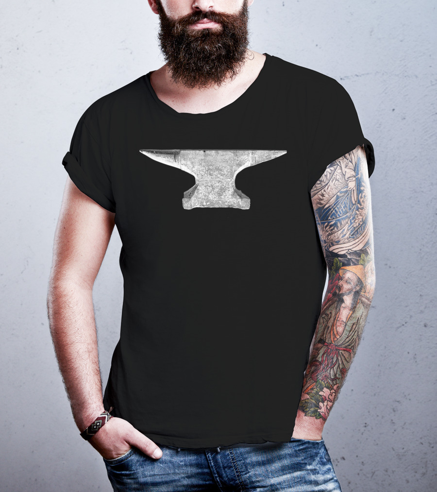 Blacksmith Anvil Bladesmith Welder Mac T-Shirt