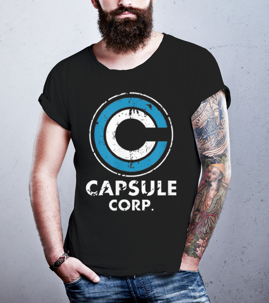 Capsule Corp Bulma Cool Dynocaps Anime T-Shirt