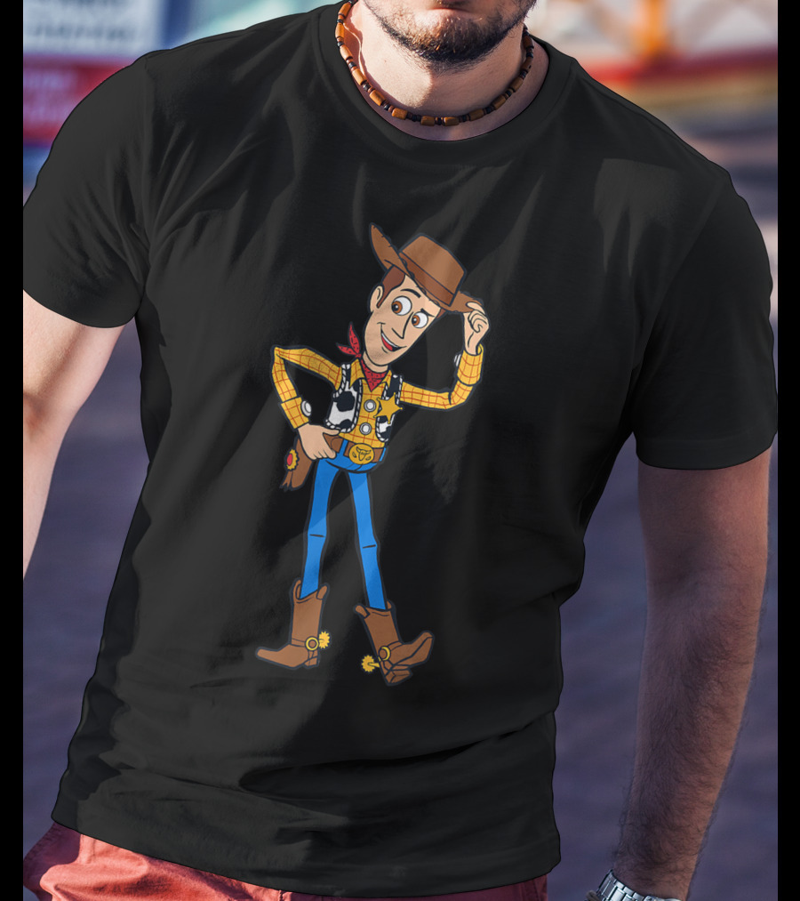 Disney Pixar Toy Story 4 Hello Woody Cowboy T-Shirt